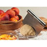 Mikasso Hamur Kesme ve Pasta Sıvama Spatulası 13 cm Çelik Metalik