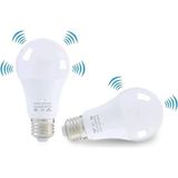 Mikasso Hareket Sensörlü LED Ampul Lamba 10 W Beyaz E27 Duy 2 Adet