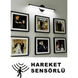 Mikasso Hareket Sensörlü Pilli Bantlı Aplik Lamba Metal Çok Renkli