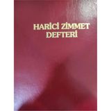 Mikasso Harici Zimmet Defteri ( Ciltli ) - Gülpaş Sert Düz Renkli Büyük Boy Çok Renkli Konsept Defterler A4