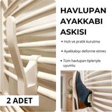 Mikasso Havlupan Askısı Ayakkabı Kurutucu–banyo Düzenleyici Islak Kışlık Ayakkabı Için Pratik Kurutma Askısı