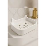 Mikasso Hayvan Figürlü Sabunluk | Animal Soap Dish | Banyo & Mutfak Dekoru Plastik Pembe - Çok Renkli