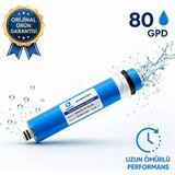 Mikasso Headon 80 Gpd Membran Filtre - Çok Renkli