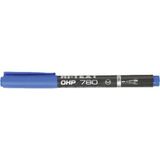 Mikasso Hitext Asetat Kalemi M Mavi 12 Li 780MM (1 Paket 12 Adet) Mavi - Çok Renkli