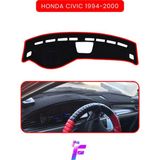 Mikasso Honda Cıvıc (1994-2000) Uyumlu Ön Göğüs Koruma | Hızlı ve Kolay Montaj | Oto Aksesuar | TC21 Kırmızı - Çok Renkli