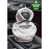 Mikasso Honda Civic Beyaz Vites Hoodie Araç Vites Kıyafeti Vites Poları Oto Aksesuarı Vites Topuzu Sweat - Çok Renkli