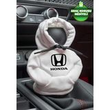 Mikasso Honda Logo Beyaz Vites Hoodie Araç Vites Kıyafeti Vites Poları Oto Aksesuarı Vites Topuzu Sweat - Çok Renkli