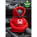 Mikasso Honda Logo Kırmızı Vites Hoodie Araç Vites Kıyafeti Vites Poları Oto Aksesuarı Vites Topuzu Sweat - Çok Renkli
