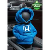 Mikasso Honda Logo Mavi Siyah Vites Hoodie Araç Vites Kıyafeti Vites Poları Oto Aksesuarı Vites Topuzu - Çok Renkli