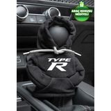 Mikasso Honda Type-R Siyah Vites Hoodie Araç Vites Kıyafeti Vites Poları Oto Aksesuarı Vites Topuzu Sweat - Çok Renkli