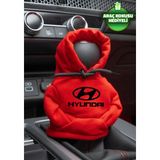 Mikasso Hyundai Logo Kırmızı Vites Hoodie Araç Vites Kıyafeti Vites Poları Oto Aksesuarı Vites Topuzu - Çok Renkli