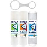 Mikasso Ihlas Aura Cebilon Compact 101 Mc Su Arıtma Cihazı 3'lü Filtre (Silver ve Platinum Uyumlu Değildir) - Çok Renkli