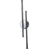 Mikasso Ikili Çubuk 10W LED Aplik Aydınlatma 50 cm Gün Işığı Metal Bej - Çok Renkli