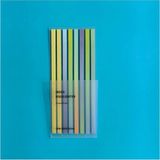 Mikasso Ince Uzun Şerit Şeffaf Renkli Postit Post-It Post It. Kitap Ayracı Ayraç Postit Sticker 160 Yaprak Y - Çok Renkli