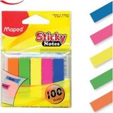 Mikasso Indeks 5 Li 100 Yp 15X76 mm 5 Renk 758210 Yapışkanlı Not Kağıdı - Çok Renkli