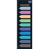 Mikasso Index Film (Pp) 12X44 mm Ok Şekilli 10 Renk x 20 Yp 51245 (12 Adet) Yapışkanlı Not Kağıdı - Çok Renkli