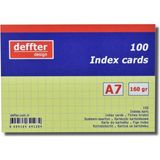 Mikasso Index Kartı A6 Sarı Kareli 641307 Yapışkanlı Not Kağıdı - Çok Renkli