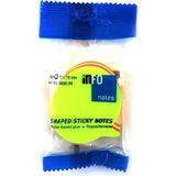 Mikasso Info Notes 70X70 Baloncuk Postit 583639 Küp Not Kağıdı - Çok Renkli