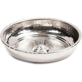 Mikasso Işlemeli Çelik Hamam Tası 20 cm Çelik Metalik - Çok Renkli