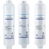 Mikasso Istanbul Group Reverse Osmosis Inline Çubuklu 3lü Ön Filtre Seti - Çok Renkli
