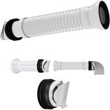 Mikasso Iz-Yapı Çelik Telli Körüklü Kada Çekvalfli Körüklü Kada Kemirgen Önleyici Bar 100-110 mm