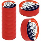 Mikasso Izole Bant Kırmızı 10'lu Paket Pvc Elektrik Izolasyon Bandı