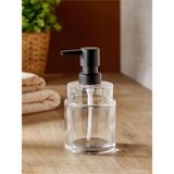 Mikasso Jabonera Sıvı Sabunluk Şeffaf 330 ml Cam Çok Renkli