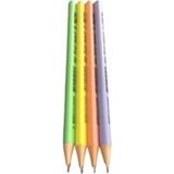 Mikasso Jumbo Kurşun Kalem 4'lü Mavi - Çok Renkli
