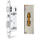 Mikasso K-121 Wc Kapısı Kilidi Sessiz Seri Oval 40MM - Çok Renkli