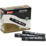 Mikasso K-6019 Tahta Kalemi Kartuşu Siyah 24 Lü (1 Paket 24 Adet) Istampa Mürekkebi Tehlikeli Değil - Çok Renkli