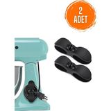 Mikasso Kablo Tutucu 2 Adet Saklayıcı Gizleyici Klips Kordon Sarıcı Kablo Aksesuarı Düzenleyici Organizer - Çok Renkli