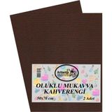 Mikasso Kahverengi Oluklu Mukavva 50X70 2 Adet Oluklu Mukavva Kahve Renkli 50*70 2 Adet - Çok Renkli