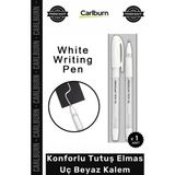 Mikasso #kalem Siyah Yapraklı Defter Akışkan Mürekkep Mükemmel Yazım Konforlu Tutuş Elmas Uç Beyaz Kalem - Çok Renkli