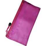 Mikasso Kalemlik ,pp Fermuarlı 2 Bölmeli 2 Adet 26X12 cm Pembe Tekstil Pembe - Çok Renkli