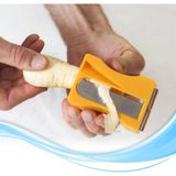 Mikasso Kalemtraş Şeklinde Paslanmaz Çelik Havuç Sebze Soyacağı Açacağı Turuncu