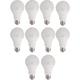 Mikasso Kaliteli 10W E27 Duy LED Ampul Beyaz Işık 6500 Kelvin 900 Lümen 10 Adet