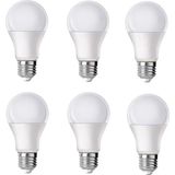 Mikasso Kaliteli 10W E27 Duy LED Ampul Beyaz Işık 6500 Kelvin 900 Lümen 6 Adet