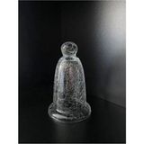 Mikasso Kandil Avize Camı Çatlatma (16CMX10,5 Cm) Cam 1 E27 Beyaz Salon / Oturma Odası - Çok Renkli