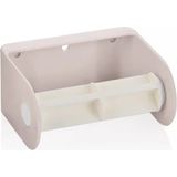 Mikasso Kapaklı Tuvalet Kağıtlığı Duvara Monte Banyo Tuvalet Kağıdı Tutucu Organizer – Modern Tasarım Plasti - Çok Renkli