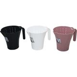 Mikasso Kapaksız - Renkli Plastik Bakliyat Süzgeç (4457) Paslanmaz Çelik