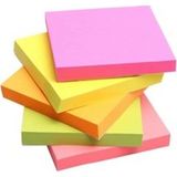 Mikasso Kare Postit Yapışkanlı Not 6 Adet Index 764NSERI Yapışkanlı Not Kağıdı - Çok Renkli