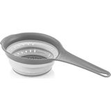 Mikasso Katlanır Akordiyon Saplı Süzgeç 14*30*6 cm Plastik