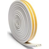 Mikasso Kauçuk Kapi Pencere I?zolasyon Bandi 6 Metre 2*3 cm