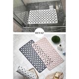 Mikasso Kaydırmaz Duşakabin Banyo ve Duş Paspası 66 Adet Vantuzla Yapışır 33 x 66 cm S-141 Belirtilmemiş Bey - Çok Renkli