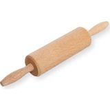 Mikasso Kayın Ağacı Mini Merdane 22 cm Ahşap