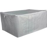 Mikasso Kazak Çamaşır Hurcu Çizgili Model 45X40X30 Nefes Alabilen Kumaş 45 x 32 Beyaz