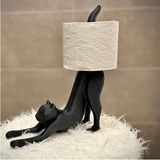 Mikasso Kedi Figürlü Tuvalet Kağıdı Tutucu - Dekoratif Duvar Tipi Banyo Düzenleyici Plastik Beyaz - Çok Renkli