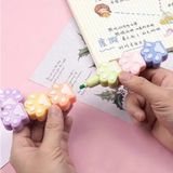 Mikasso Kedi Patili 6’lı Fosforlu Kalem Seti – Cute & Bright Co Pembe 6'lı - Çok Renkli
