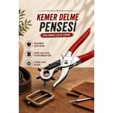 Mikasso Kemer Delme Pensesi Paslanmaz Çelik Gövde - Çok Renkli