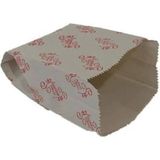Mikasso Kese Kağıdı Küçük Boy Poğaça Sandviç Kağıdı Ekmek Koymak Için Kuşe 12X20 cm 50 Adet